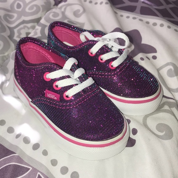 sparkly vans girls